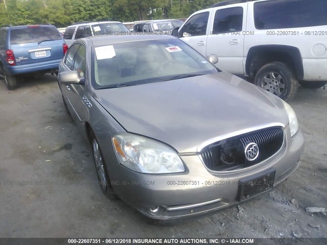 1G4HE57Y46U242428 - 2006 BUICK LUCERNE CXS TAN photo 1