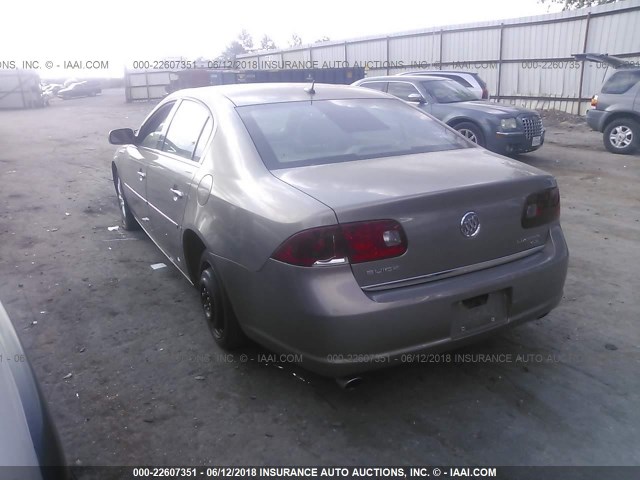 1G4HE57Y46U242428 - 2006 BUICK LUCERNE CXS TAN photo 3