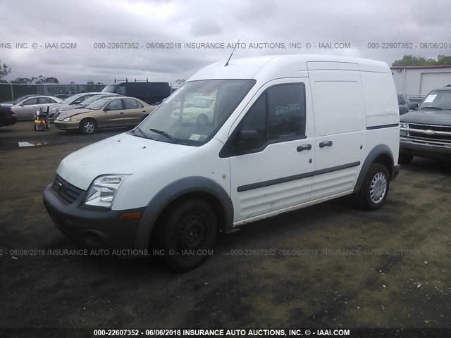NM0LS7AN9BT068340 - 2011 FORD TRANSIT CONNECT XL WHITE photo 2