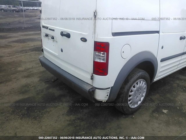 NM0LS7AN9BT068340 - 2011 FORD TRANSIT CONNECT XL WHITE photo 6