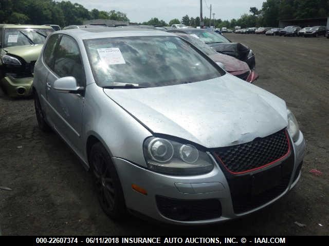 WVWEV71K87W089260 - 2007 VOLKSWAGEN NEW GTI SILVER photo 1