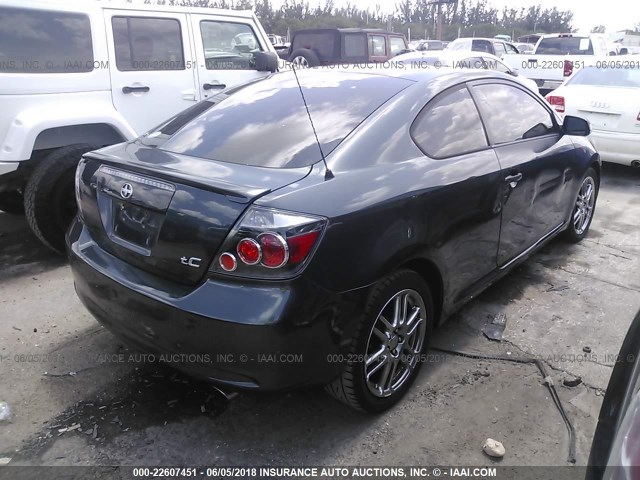 JTKDE167980261709 - 2008 TOYOTA SCION TC 灰色 照片 4