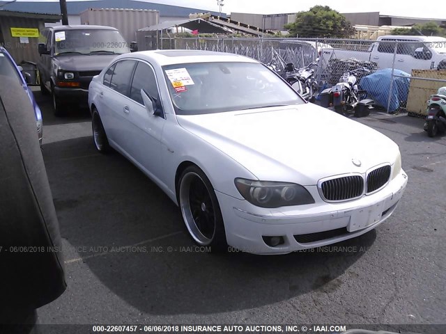 WBAHN83506DT31802 - 2006 BMW 750 LI WHITE photo 1