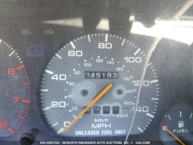 1YVGD31B1L5205011 - 1990 MAZDA MX-6 BLUE photo 7