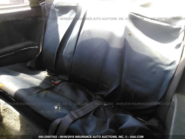 1YVGD31B1L5205011 - 1990 MAZDA MX-6 BLUE photo 8