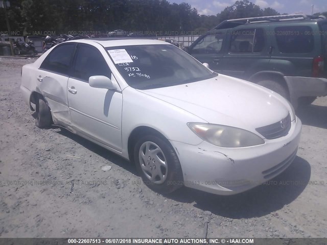 4T1BE32K34U303732 - 2004 TOYOTA CAMRY LE/XLE/SE 白色 照片 1