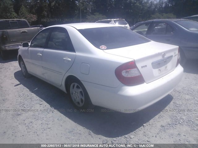4T1BE32K34U303732 - 2004 TOYOTA CAMRY LE/XLE/SE 白色 照片 3