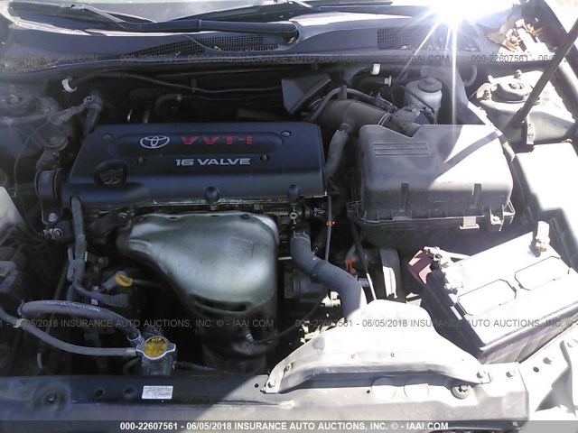 4T1BE30K55U590205 - 2005 TOYOTA CAMRY LE/XLE/SE 黑色 照片 10