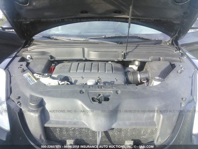 5GALVCED7AJ126140 - 2010 BUICK ENCLAVE CXL 黑色 照片 10