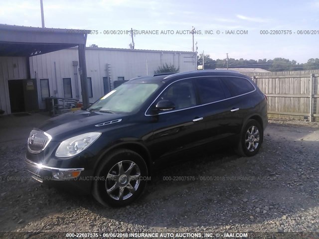 5GALVCED7AJ126140 - 2010 BUICK ENCLAVE CXL 黑色 照片 2