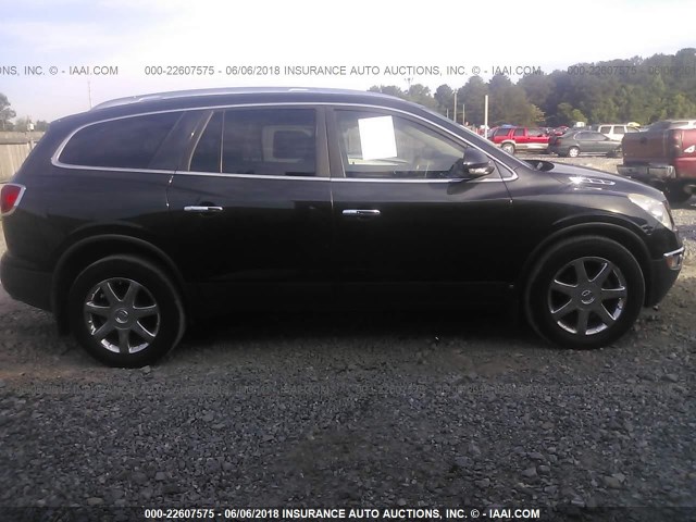 5GALVCED7AJ126140 - 2010 BUICK ENCLAVE CXL 黑色 照片 6