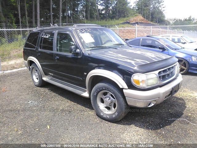 1FMZU32P6XZB88399 - 1999 FORD EXPLORER BLACK photo 1