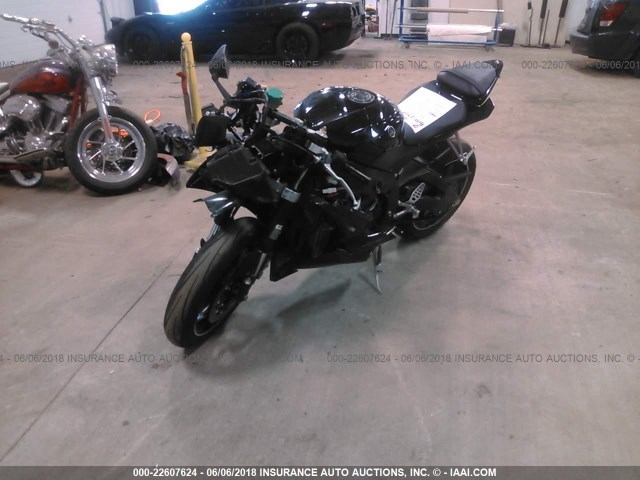 JYARJ16E7AA020122 - 2010 YAMAHA YZFR6 BLACK photo 2