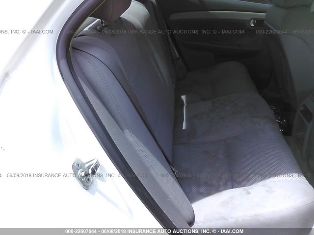 1G1ZG57B684220070 - 2008 CHEVROLET MALIBU LS 白色 照片 8