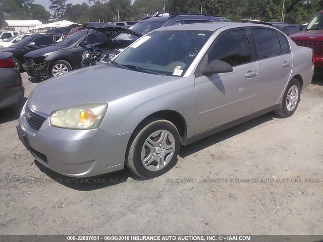 1G1ZS51F26F287535 - 2006 CHEVROLET MALIBU LS 银色 照片 2