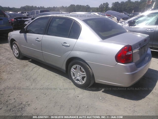 1G1ZS51F26F287535 - 2006 CHEVROLET MALIBU LS 银色 照片 3