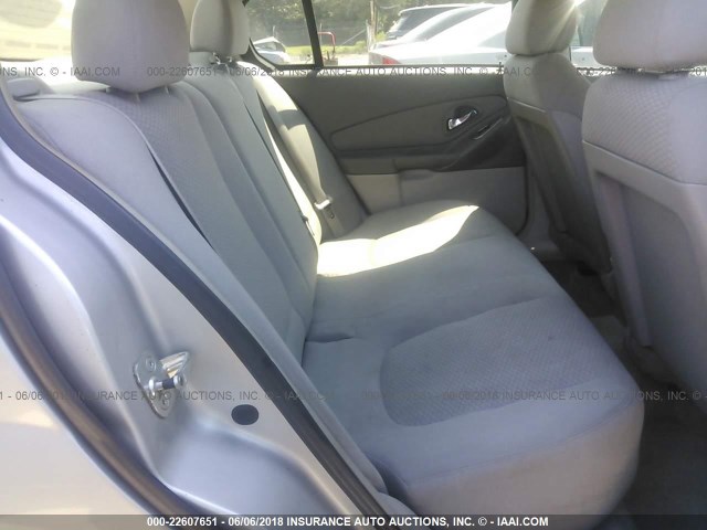 1G1ZS51F26F287535 - 2006 CHEVROLET MALIBU LS 银色 照片 8