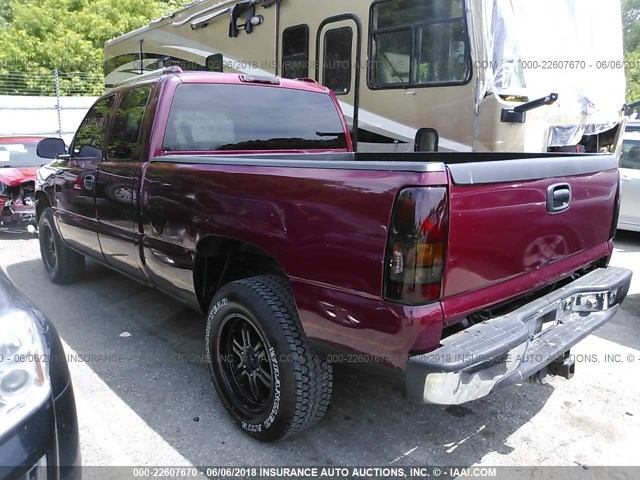 1GTEK19BX5E124880 - 2005 GMC NEW SIERRA K1500 MAROON photo 3