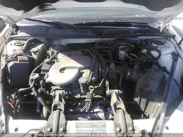 2G1WS551969379784 - 2006 CHEVROLET IMPALA POLICE WHITE photo 10