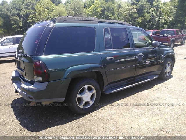 1GNES16S066132400 - 2006 CHEVROLET TRAILBLAZER EXT LS/EXT LT GREEN photo 4