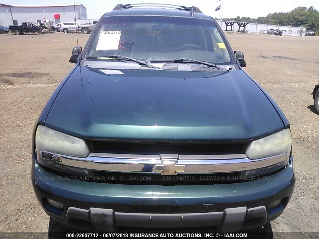 1GNES16S066132400 - 2006 CHEVROLET TRAILBLAZER EXT LS/EXT LT GREEN photo 6