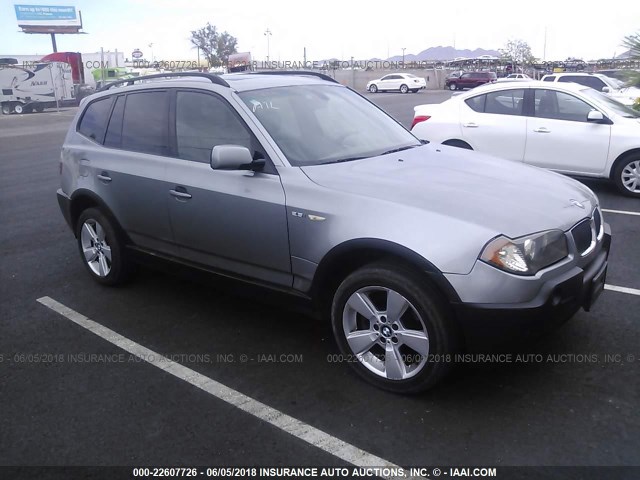 WBXPA73484WB20334 - 2004 BMW X3 SILVER photo 1