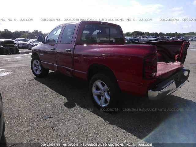 1D7HA18NX8S614193 - 2008 DODGE RAM 1500 ST/SLT RED photo 3