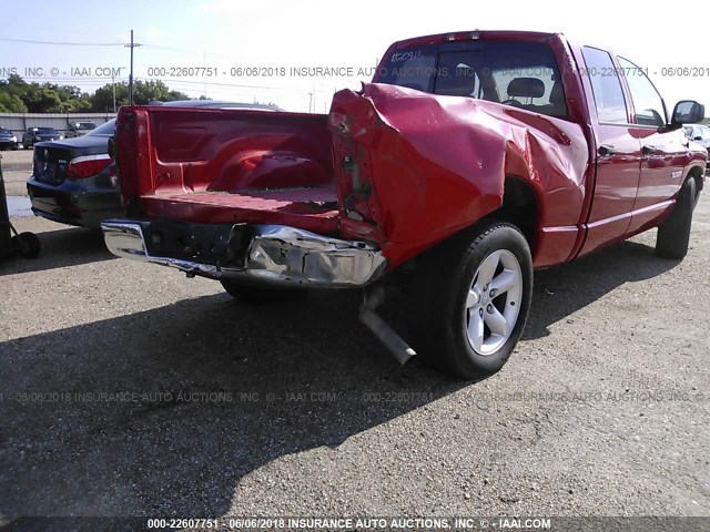 1D7HA18NX8S614193 - 2008 DODGE RAM 1500 ST/SLT RED photo 6