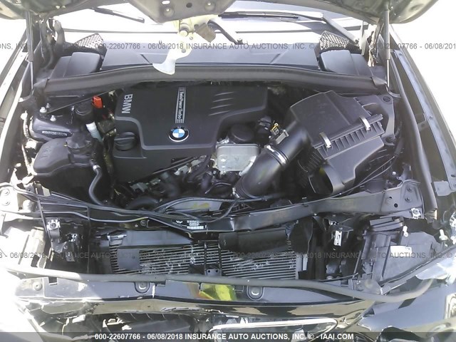 WBAVM1C59EVW53215 - 2014 BMW X1 SDRIVE28I BLACK photo 10