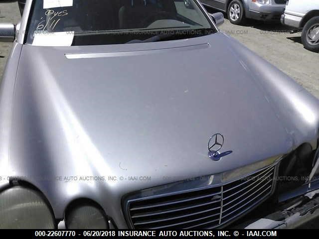 WDBJF65F0WA691549 - 1998 MERCEDES-BENZ E 320 SILVER photo 10