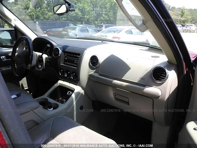 1FMRU15W73LC55225 - 2003 FORD EXPEDITION XLT წითელი ფოტო 5