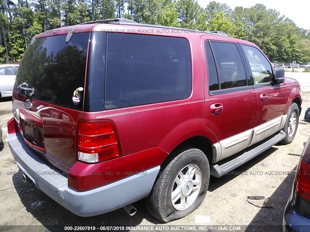 1FMRU15W73LC55225 - 2003 FORD EXPEDITION XLT RED photo 6