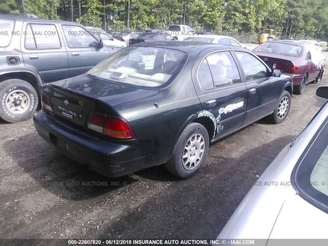 JN1CA21D4WT613420 - 1998 NISSAN MAXIMA GLE/GXE/SE GREEN photo 4