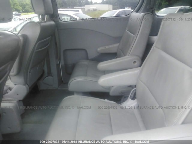 5N1BV28U86N107642 - 2006 NISSAN QUEST S/SE/SL WHITE photo 8