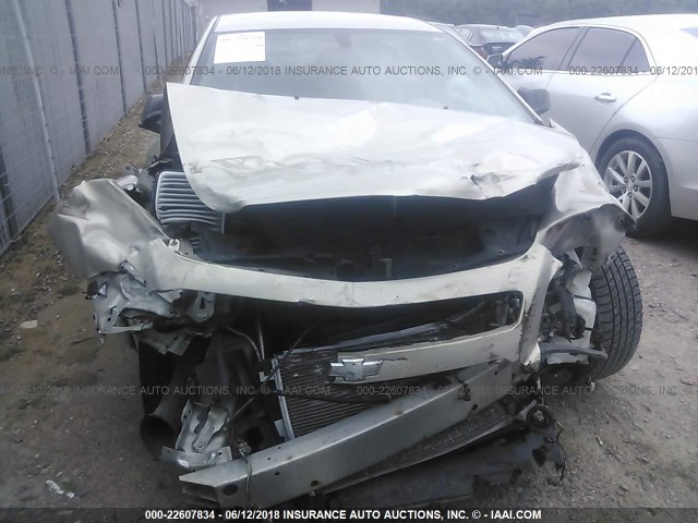 1G1ZG57KX94252604 - 2009 CHEVROLET MALIBU LS BEIGE photo 6