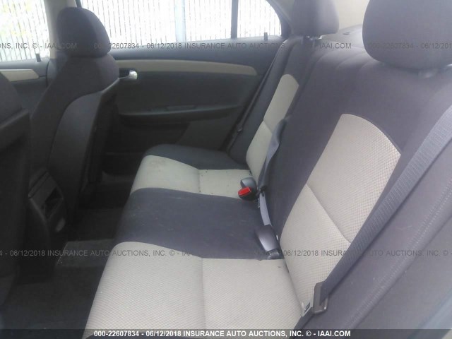 1G1ZG57KX94252604 - 2009 CHEVROLET MALIBU LS BEIGE photo 8