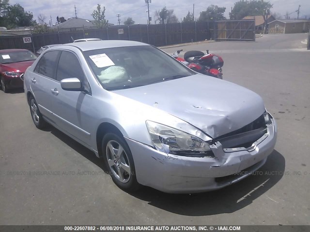 JHMCN36515C016117 - 2005 HONDA ACCORD HYBRID SILVER photo 1