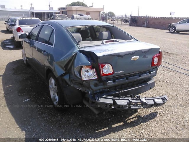 1G1ZG57B494122060 - 2009 CHEVROLET MALIBU LS ლურჯი ფოტო 6