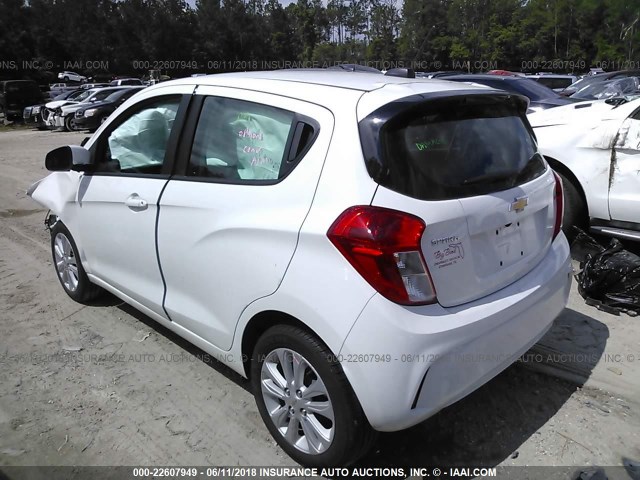 KL8CD6SA2HC832887 - 2017 CHEVROLET SPARK 1LT WHITE photo 3