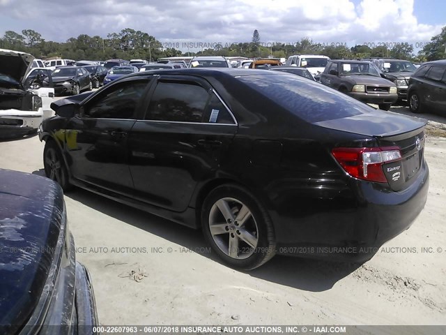 4T1BF1FK2DU672500 - 2013 TOYOTA CAMRY L/SE/LE/XLE Qara foto 3