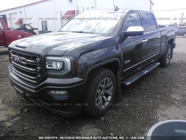 3GTU2NEC7GG274202 - 2016 GMC SIERRA K1500 SLT GRAY photo 2