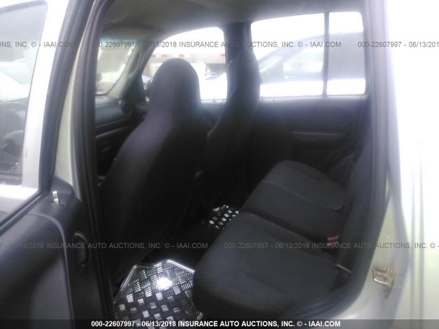 1J4GK48K53W676753 - 2003 JEEP LIBERTY SPORT/FREEDOM ვერცხლისფერი ფოტო 8