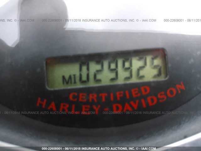 1HD1BWB135Y097287 - 2005 HARLEY-DAVIDSON FLSTCI BLACK photo 7