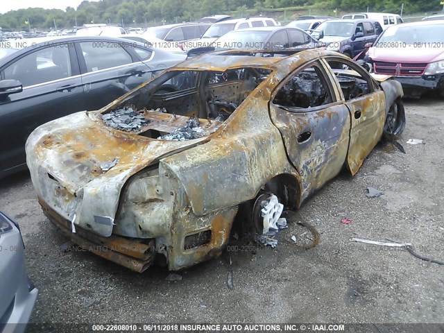 2G2WR524641136080 - 2004 PONTIAC GRAND PRIX GTP BLACK photo 4