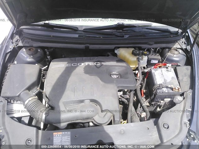 1G1ZG57B284269136 - 2008 CHEVROLET MALIBU LS 蓝色 照片 10