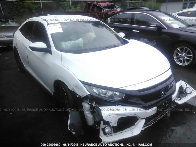 SHHFK7H43HU414499 - 2017 HONDA CIVIC SPORT თეთრი ფოტო 1