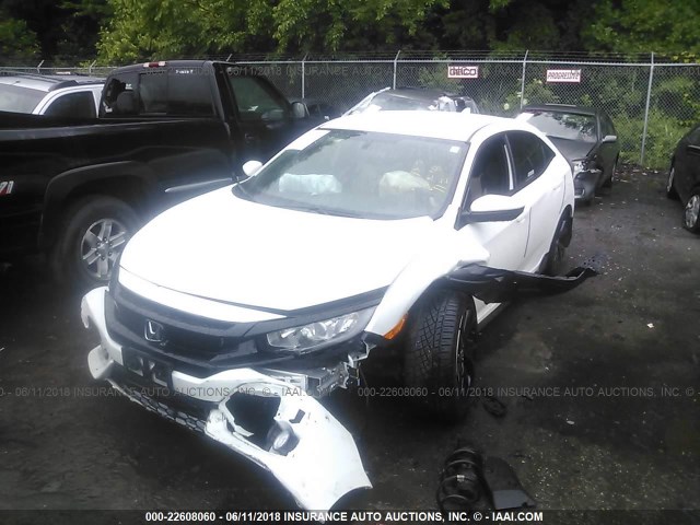 SHHFK7H43HU414499 - 2017 HONDA CIVIC SPORT თეთრი ფოტო 2
