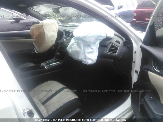 SHHFK7H43HU414499 - 2017 HONDA CIVIC SPORT თეთრი ფოტო 5