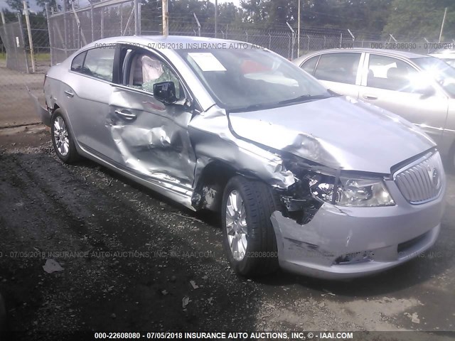 1G4GD5ER5CF190723 - 2012 BUICK LACROSSE PREMIUM SILVER photo 1