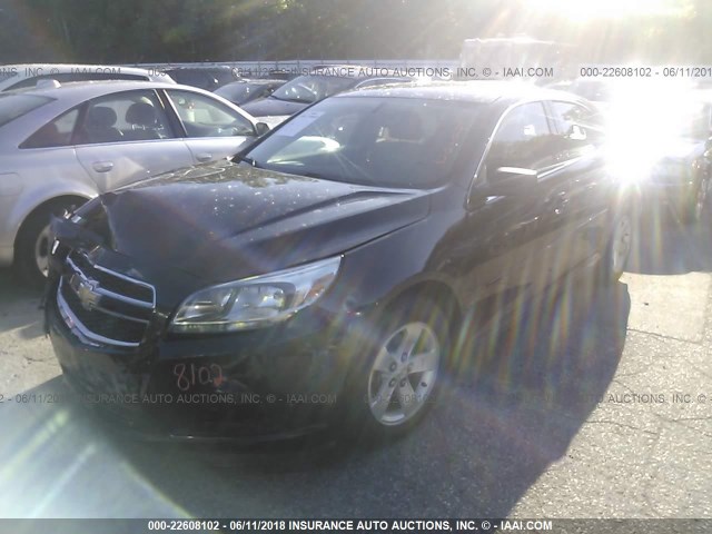 1G11B5SA2DF139401 - 2013 CHEVROLET MALIBU LS 黑色 照片 2